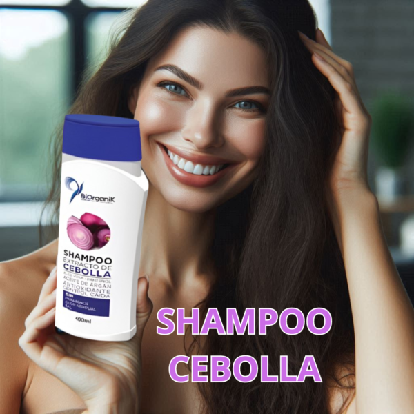 SHAMPOO EXTRACTO DE CEBOLLA - Orgánico Biorganik