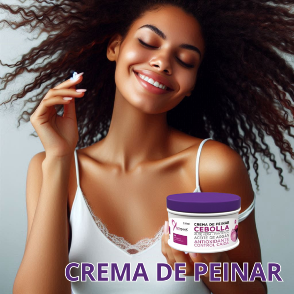 CREMA DE PEINAR EXTRACTO DE CEBOLLA - Orgánico Biorganik